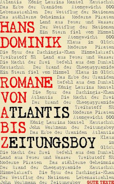 Romane von Atlantis bis Zeitungsboy