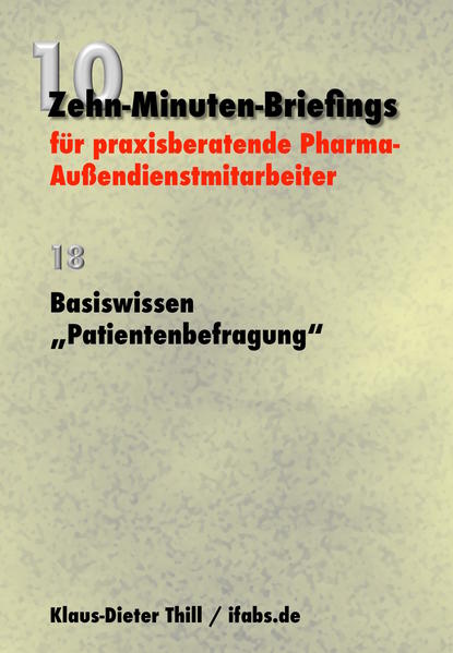 Basiswissen „Patientenbefragung“