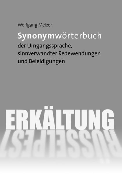 Synonymwörterbuch der Umgangssprache, sinnverwandter Redewendungen und Beleidigungen
