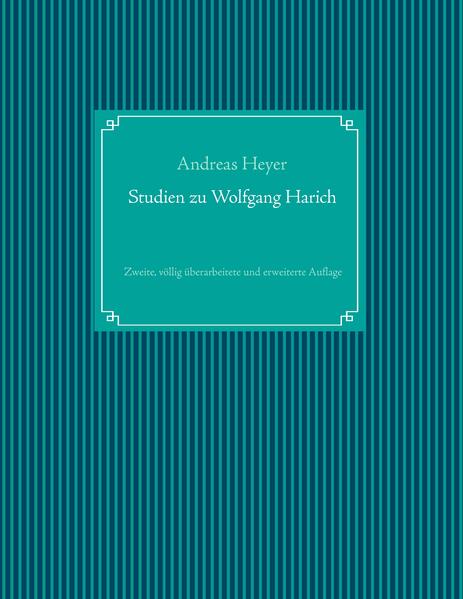 Studien zu Wolfgang Harich
