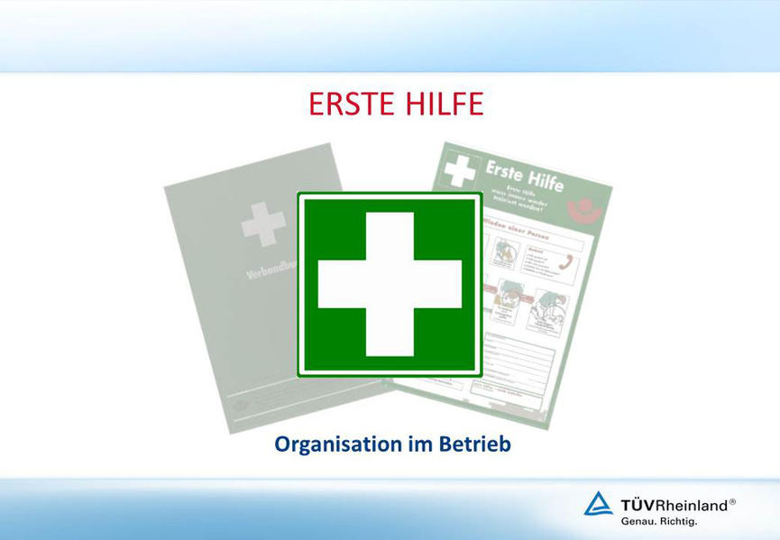 Erste Hilfe allgemein (E-Book, PDF)