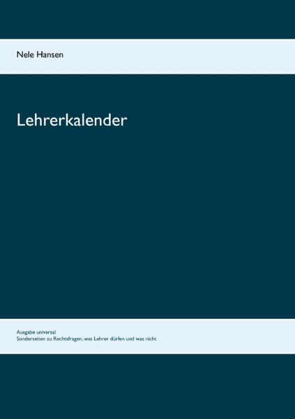 Lehrerkalender