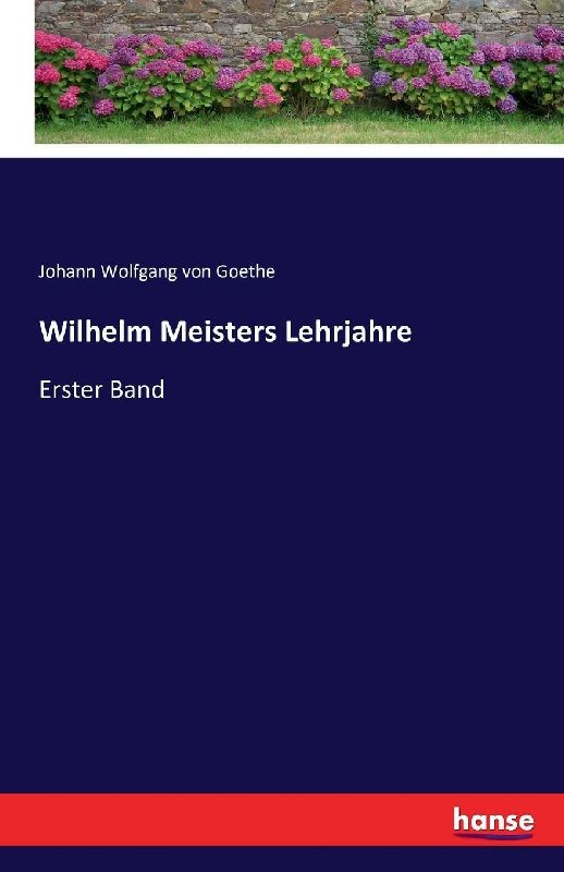 Wilhelm Meisters Lehrjahre
