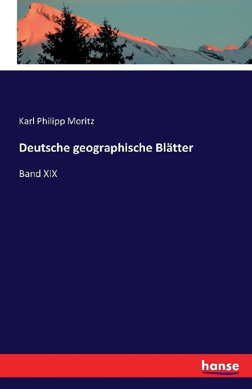 Deutsche geographische Blätter
