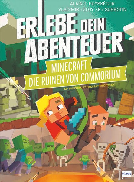 Die Ruinen von Commorium (ein inoffizielles Minecraft-Abenteuer, Rätselabenteuer für Kinder ab 8 Jahren, Spielebuch, stundenlanger Rätselspaß)