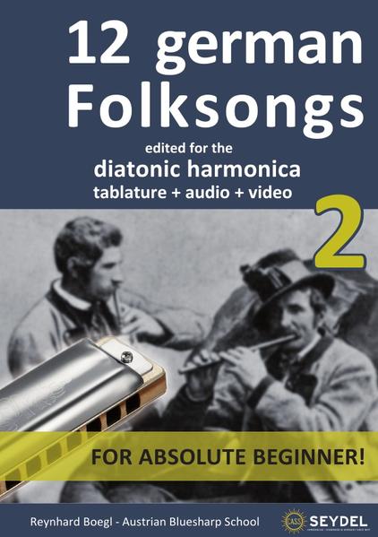 Harmonica Songbooks / 12 german Folksongs - Book 2