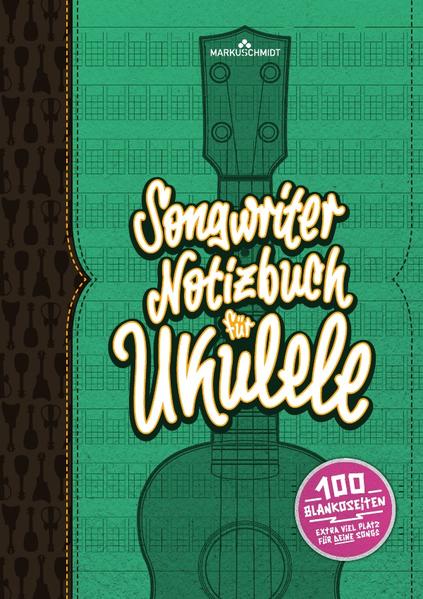 Songwriter Notizbuch für Ukulele