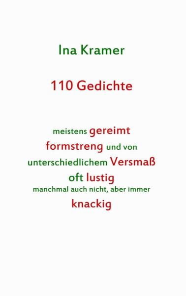 110 Gedichte