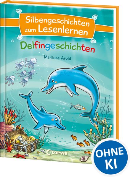 Silbengeschichten zum Lesenlernen - Delfingeschichten
