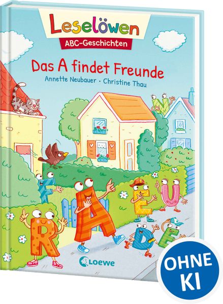 Leselöwen ABC-Geschichten - Das A findet Freunde