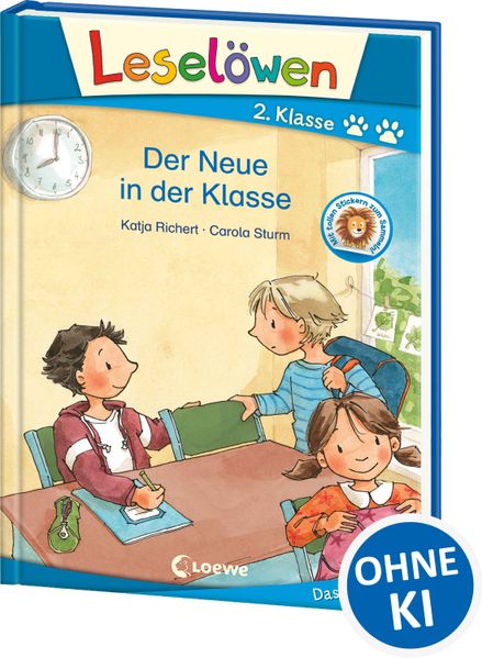 Leselöwen 2. Klasse - Der Neue in der Klasse