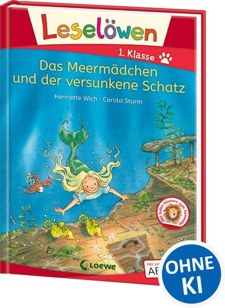 Leselöwen 1. Klasse - Das Meermädchen und der versunkene Schatz