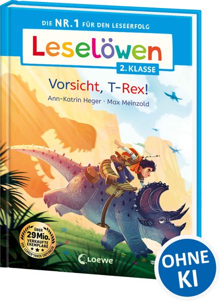 Leselöwen 2. Klasse - Vorsicht, T-Rex!