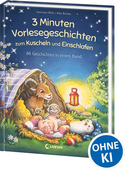 3-Minuten-Vorlesegeschichten zum Kuscheln und Einschlafen