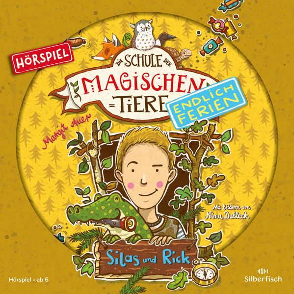 Die Schule der magischen Tiere - Endlich Ferien - Hörspiele 2: Silas und Rick - Das Hörspiel