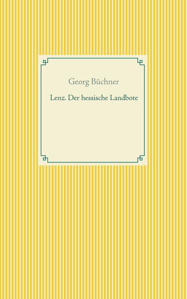 Lenz. Der hessische Landbote