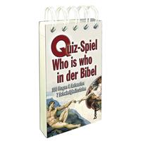 Quiz-Spiel who is who in der Bibel