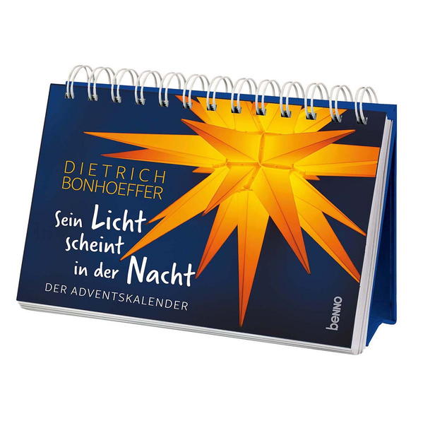Aufsteller »Sein Licht scheint in der Nacht«