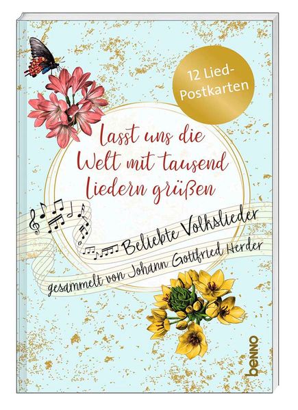 Postkartenbuch »Lasst uns die Welt mit tausend Liedern grüßen«