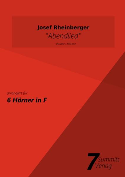 Abendlied - J. Rheinberger (arr. Christian Fath)