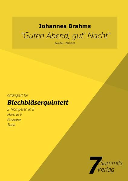 Guten Abend, gut' Nacht - J. Brahms (arr. Christian Fath)