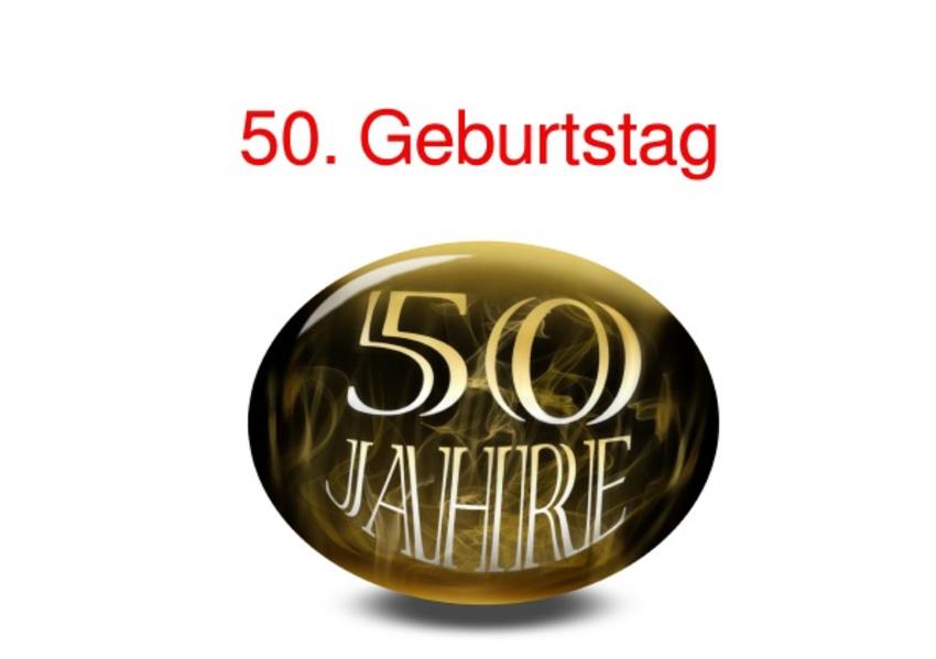 50. Geburtstag