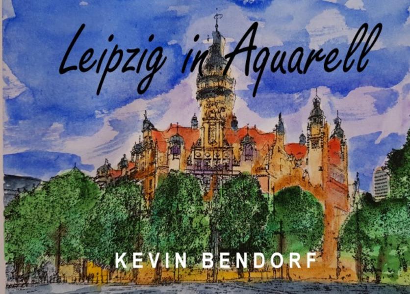 Leipzig in Aquarell