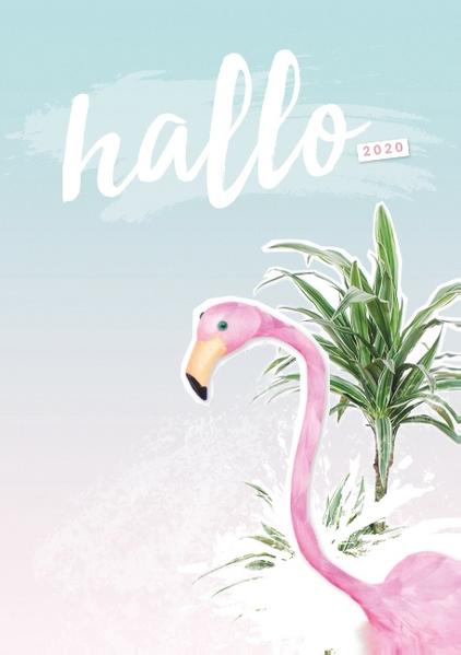 Hallo 2020 - der #nurwasichmag Planer mit Flamingo Cover