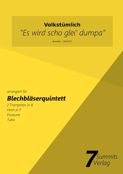 "Es wird scho glei dumpa" - arr. Christian Fath