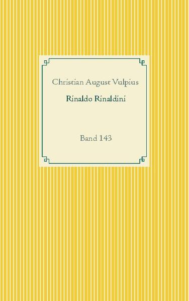 Rinaldo Rinaldini der Räuberhauptmann