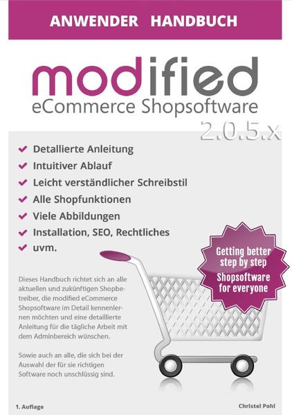 Anwenderhandbuch modified eCommerce 2.0.5.x