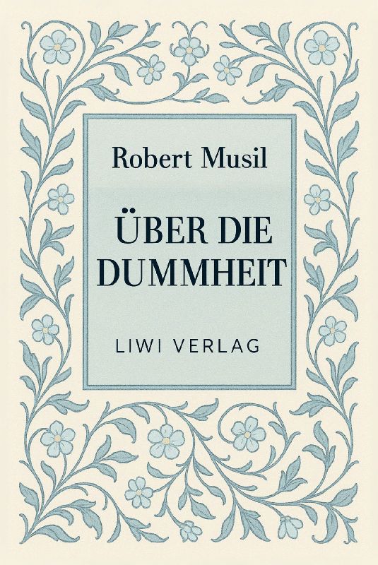 Robert Musil: Über die Dummheit. Neuausgabe