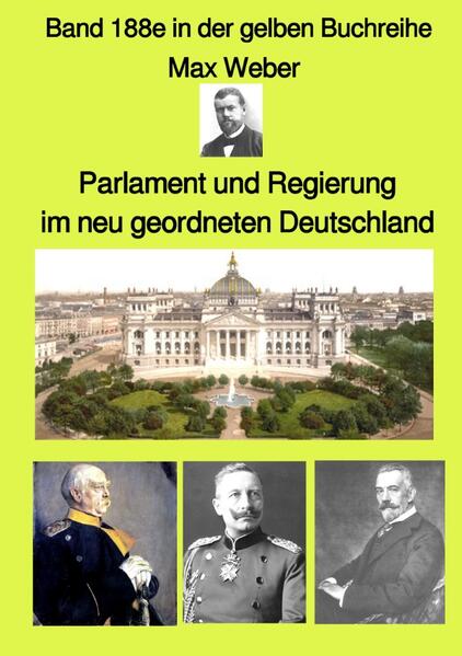 gelbe Buchreihe / Parlament und Regierung im neu geordneten Deutschland – Band 188e in der gelben Buchreihe – bei Jürgen Ruszkowski