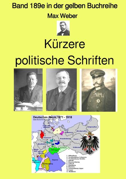 gelbe Buchreihe / Kürzere politische Schriften – Band 189e in der gelben Buchreihe – bei Jürgen Ruszkowski
