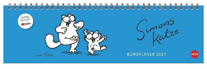 Simons Katze Büroplaner 2027