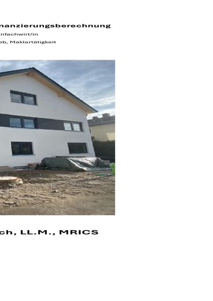 Prüfungsvorbereitung Gepr. Immobilienfachwirt/In / Prüfungstrainer für die Finanzierungsberechnung der Prüfung zum geprüften Immobilienfachwirt/in im Fach Marktorientierung und Vertrieb, Maklertätigkeit