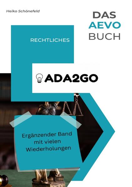Das AEVO Buch - Rechtliches