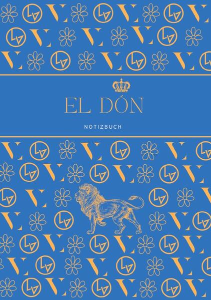 1 / Notizbuch El Dón, blau