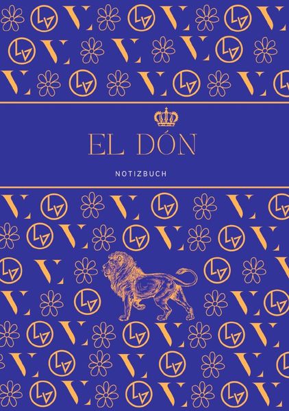 1 / Notizbuch El Dón, dunkelblau