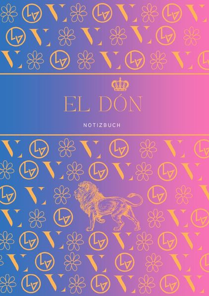 1 / Notizbuch El Dón, lila/ pink