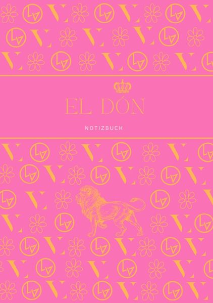 1 / Notizbuch El Dón, pink