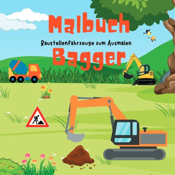 3 / Malbuch Bagger