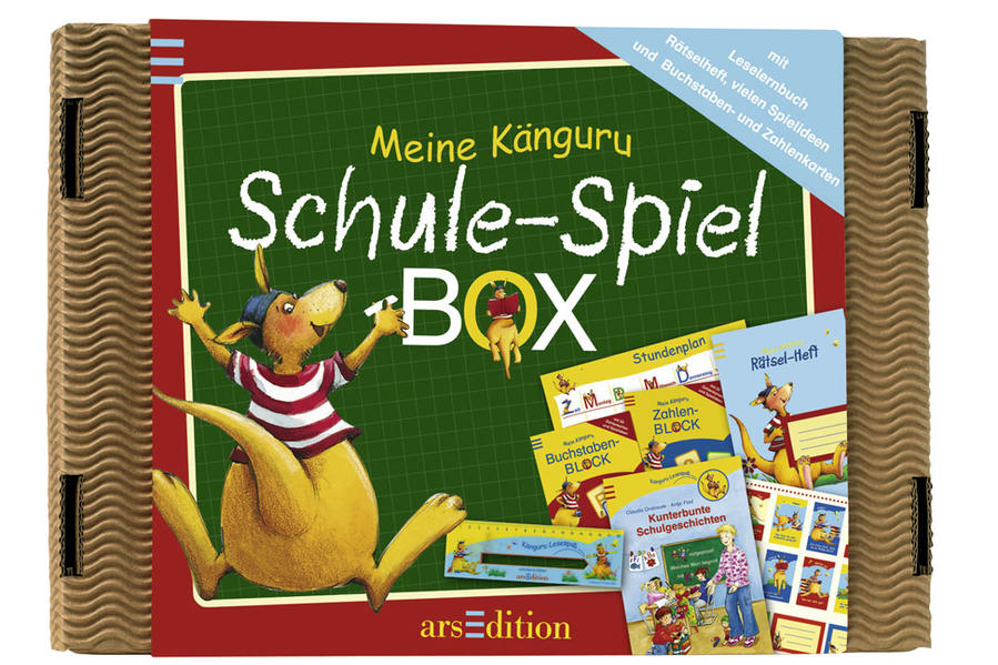 Meine Känguru-Schule-Spiel-Box