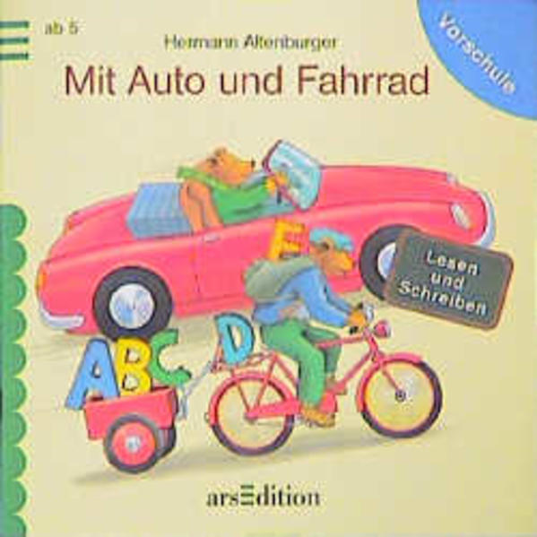 Mit Auto und Fahrrad