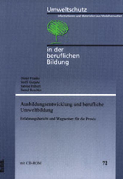 Ausbildungsentwicklung und berufliche Umweltbildung