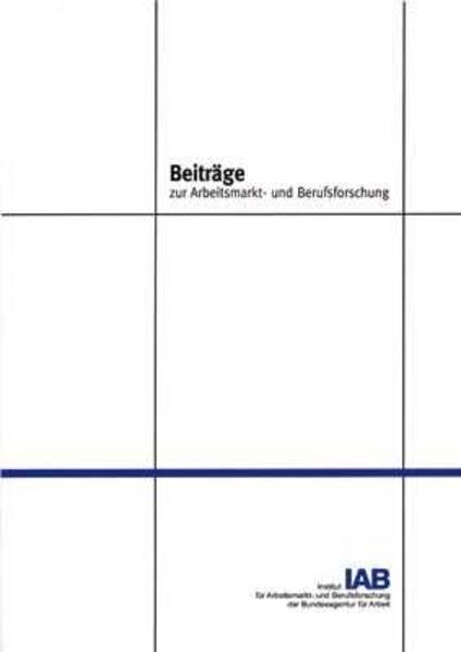 Arbeitslosigkeit und Integrationschancen schwerbehinderter Menschen