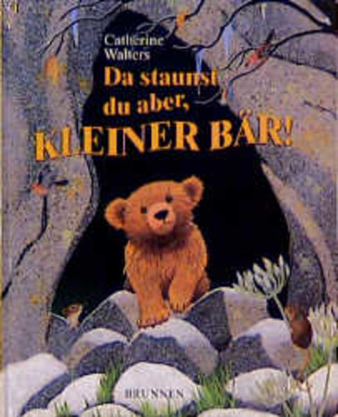 Da staunst du aber, kleiner Bär!