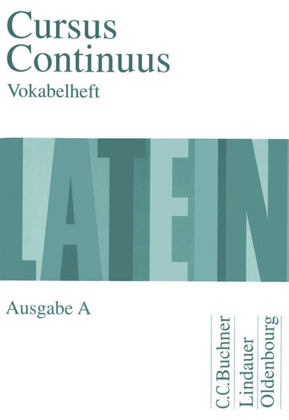 Cursus Continuus A / Cursus Continuus A Vokabelheft