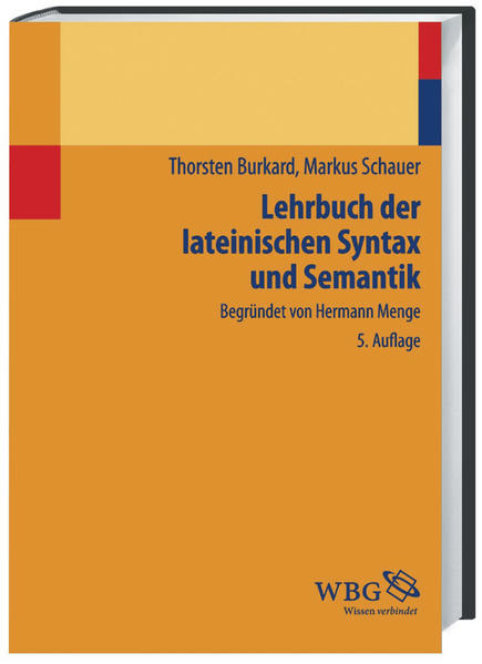 Studienbücher WBG / Lateinische Syntax und Semantik