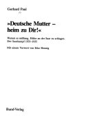 Deutsche Mutter - heim zu Dir!